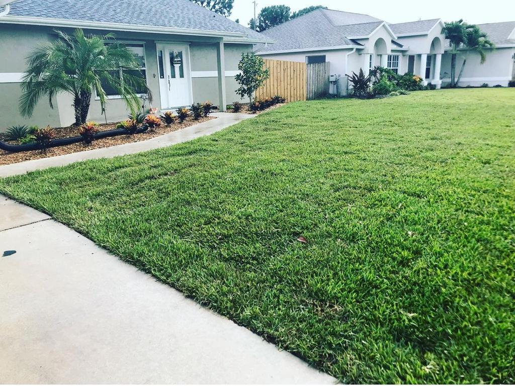 Scotts ProVista Sod installed in Port Saint Lucie by Neptune Nursery